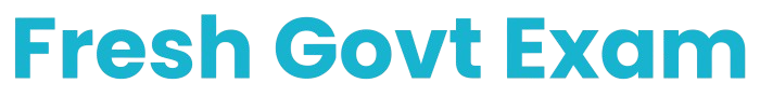 Fresh Govt Exam